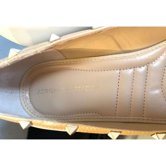 Adrienne Vittadini Studded Sage White Pointed Toe Women’s Heels Size 10 M - Picture 12 of 14